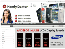 Tablet Screenshot of handy-doktor.info